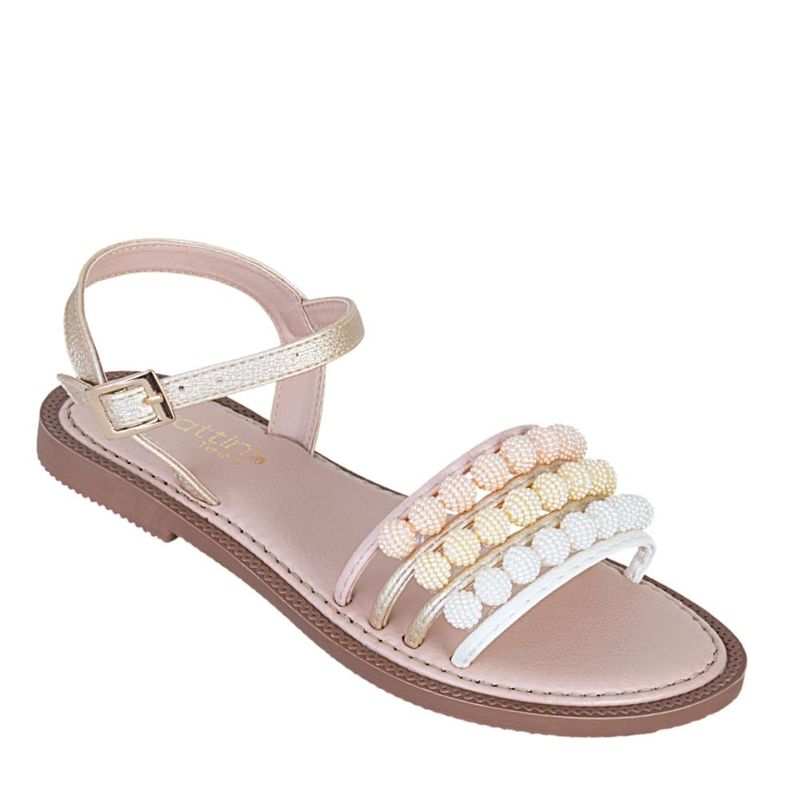 FRATTINI - Sandalia de Niña marca FRATTINI en Color DORADO   SANDTOÑA