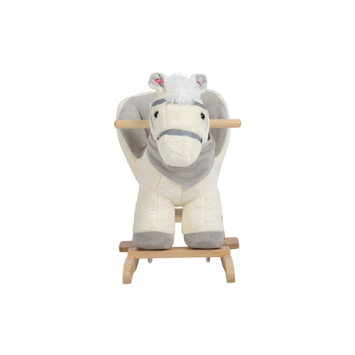 CARESTINO - Mecedor Peluche Carestino Caballo Blanco