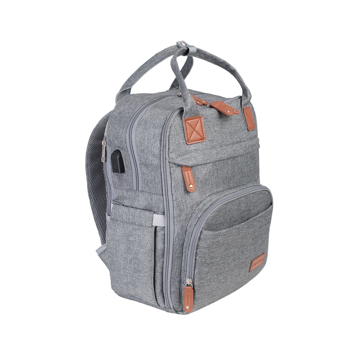 CARESTINO - Mochila Maternal Boston Gris