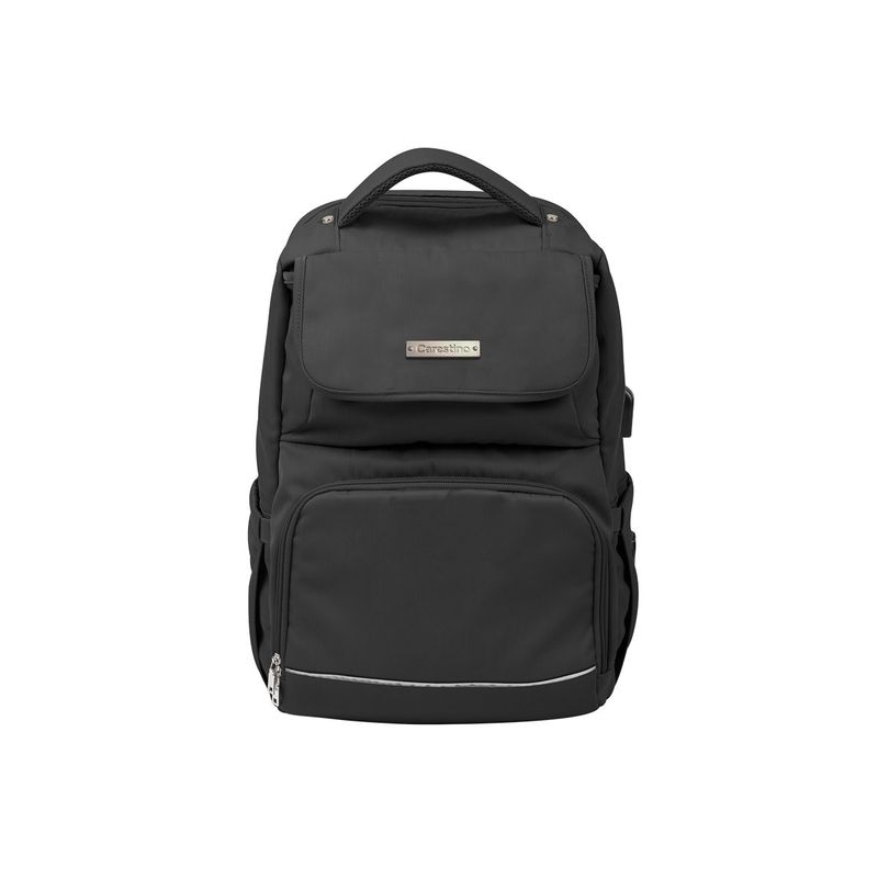 CARESTINO - Mochila Maternal Berna Negro