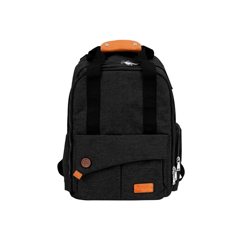 CARESTINO - Mochila Maternal Roma Negro Melange