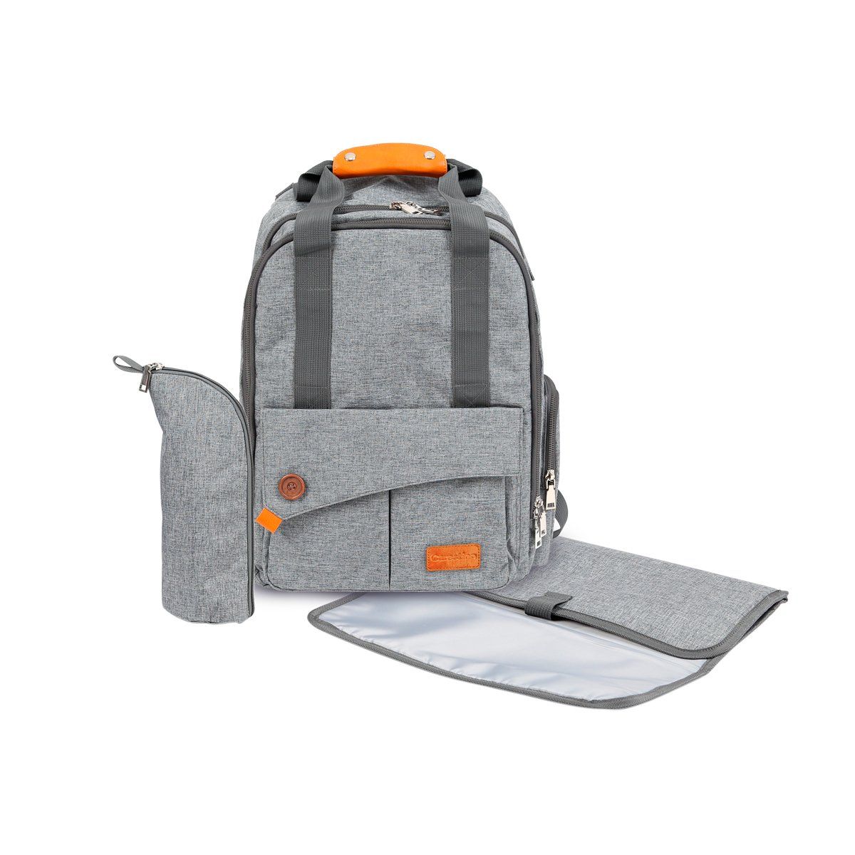 CARESTINO - Mochila Maternal Roma Gris