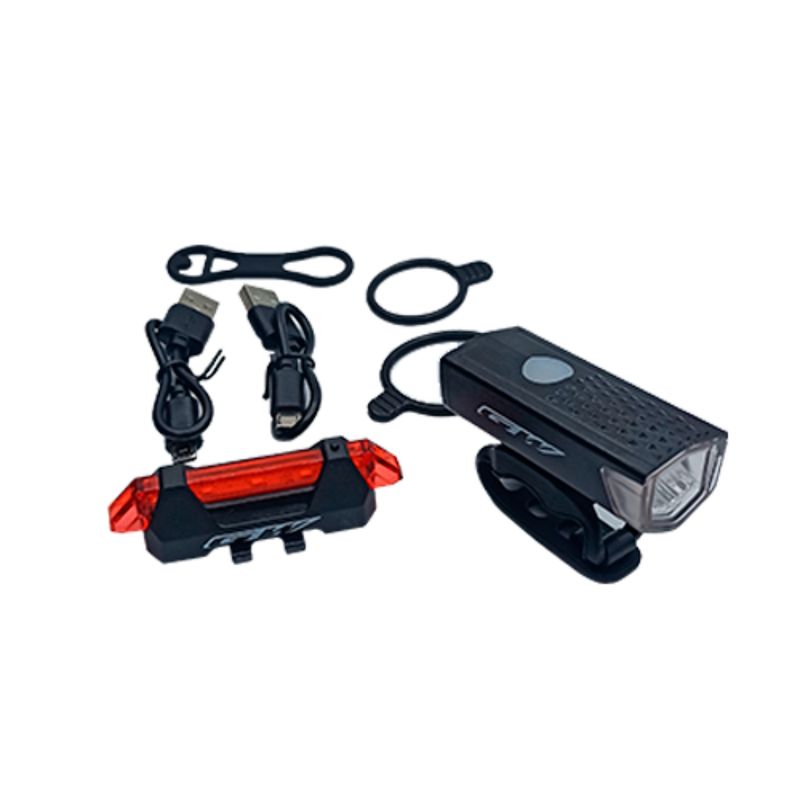 SPORTFITNESS - Luz DelanteraTrasera Ebl-2255Ebl-3402 120LM 5LM Gw