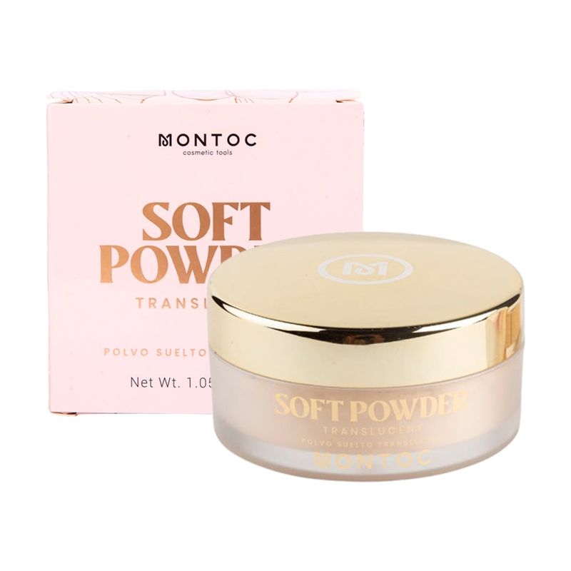 MONTOC MAKEUP - Polvos Sueltos Grandes 30gr Montoc Profesional