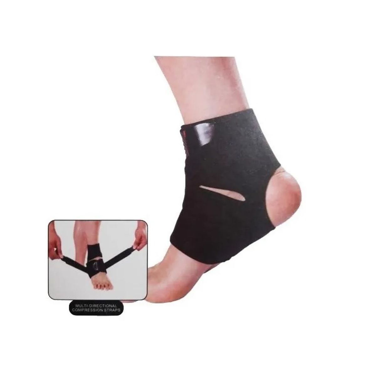 GENERICO - Tobillera Ortopédico Ajustable Tobillo Pie Esguince