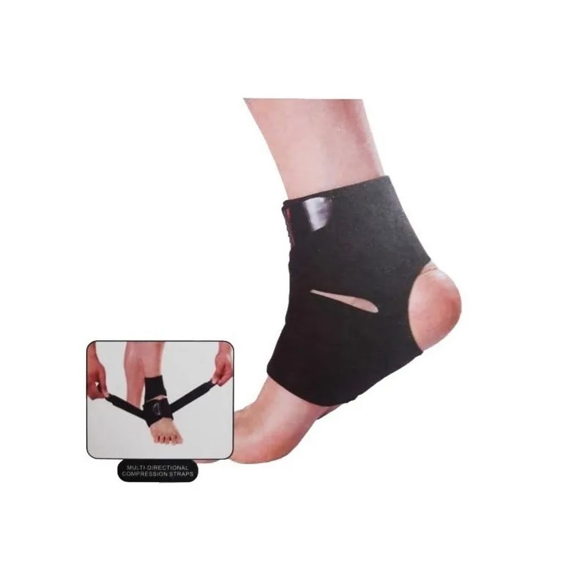 GENERICO - Tobillera Ortopédico Ajustable Tobillo Pie Esguince