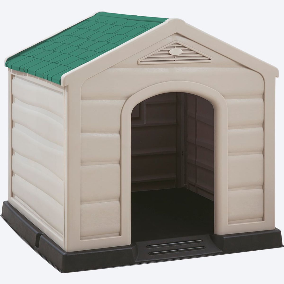RIMAX - Casa para Perro Razas Medianas y Grandes RIMAX Taupe - Verde