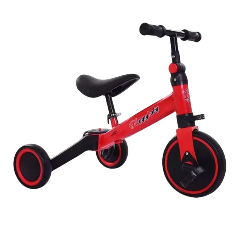 GENERICO - Bicicleta Triciclo Sin Pedales Impulso 4 Ruedas Andador
