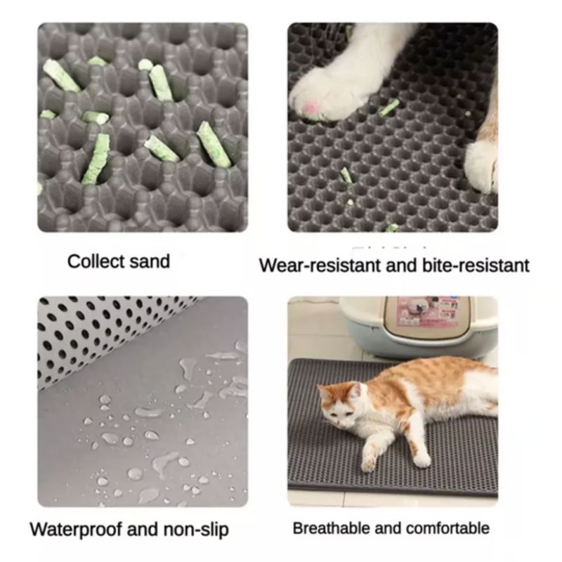 GENERICO - Tapete arena para gato pd-65