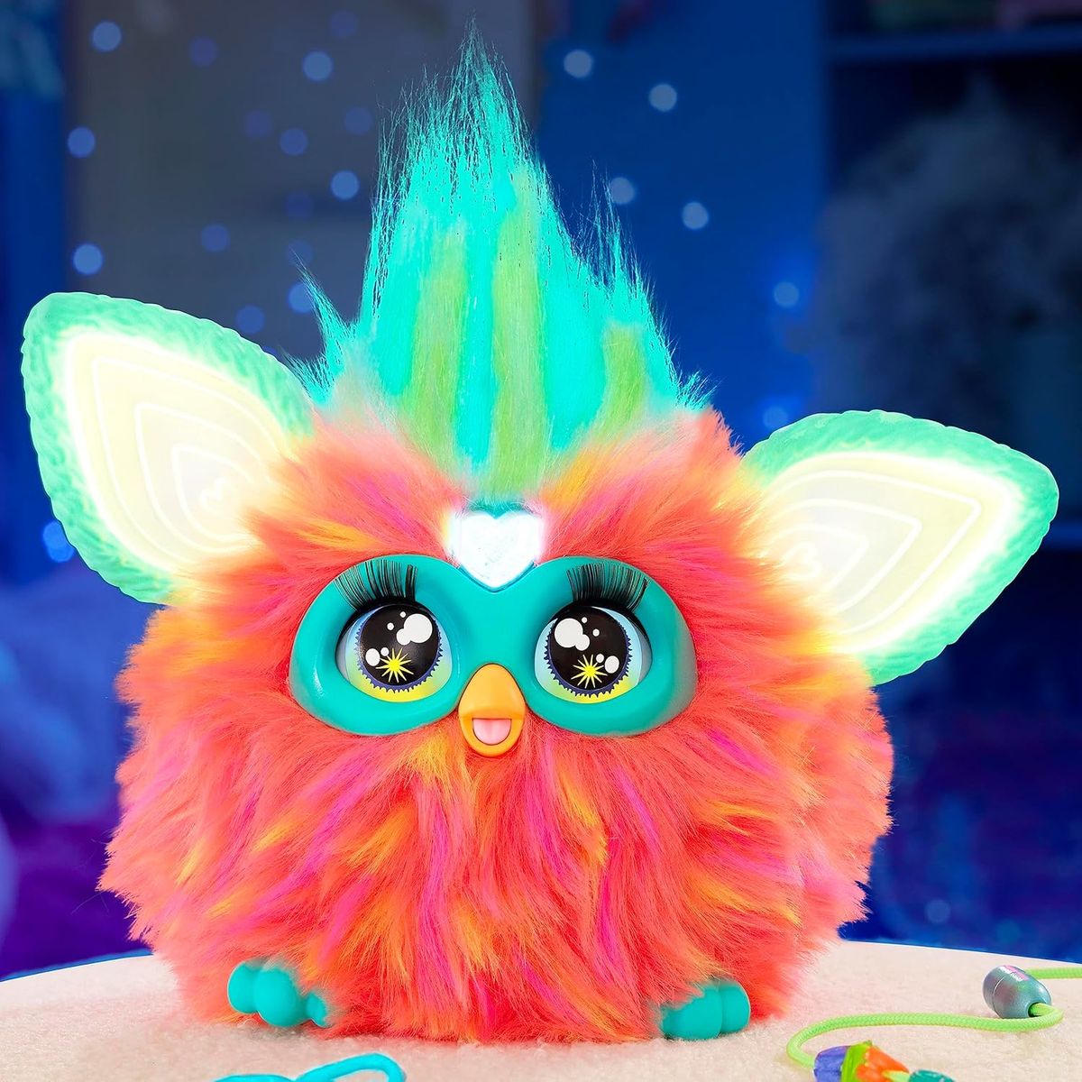 FURBY - Juguete Peluche Interactivo Furby Coral Se Mi Mejor Amigo  En Ingles
