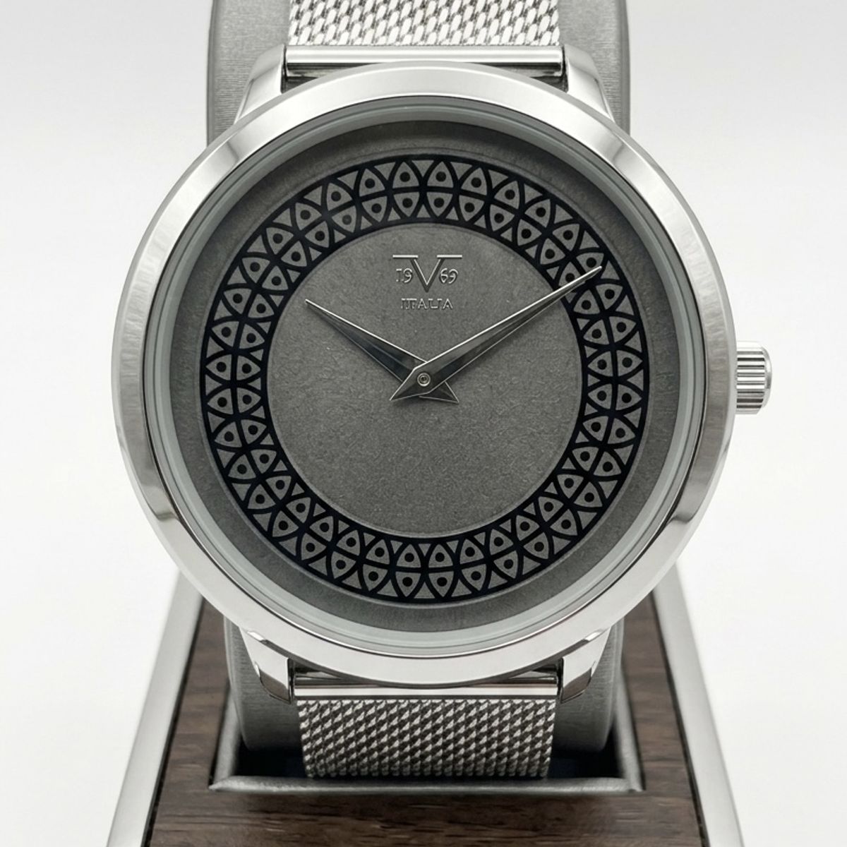 19V69 ITALIA - Reloj V1969 Italia, Para mujer, Plateado - Tablero Negro