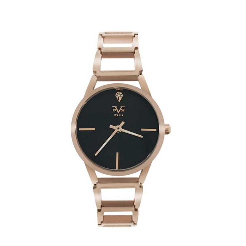 19V69 ITALIA - Reloj Mujer Oro Rosa + 5 Complementos de Lujo Incluidos