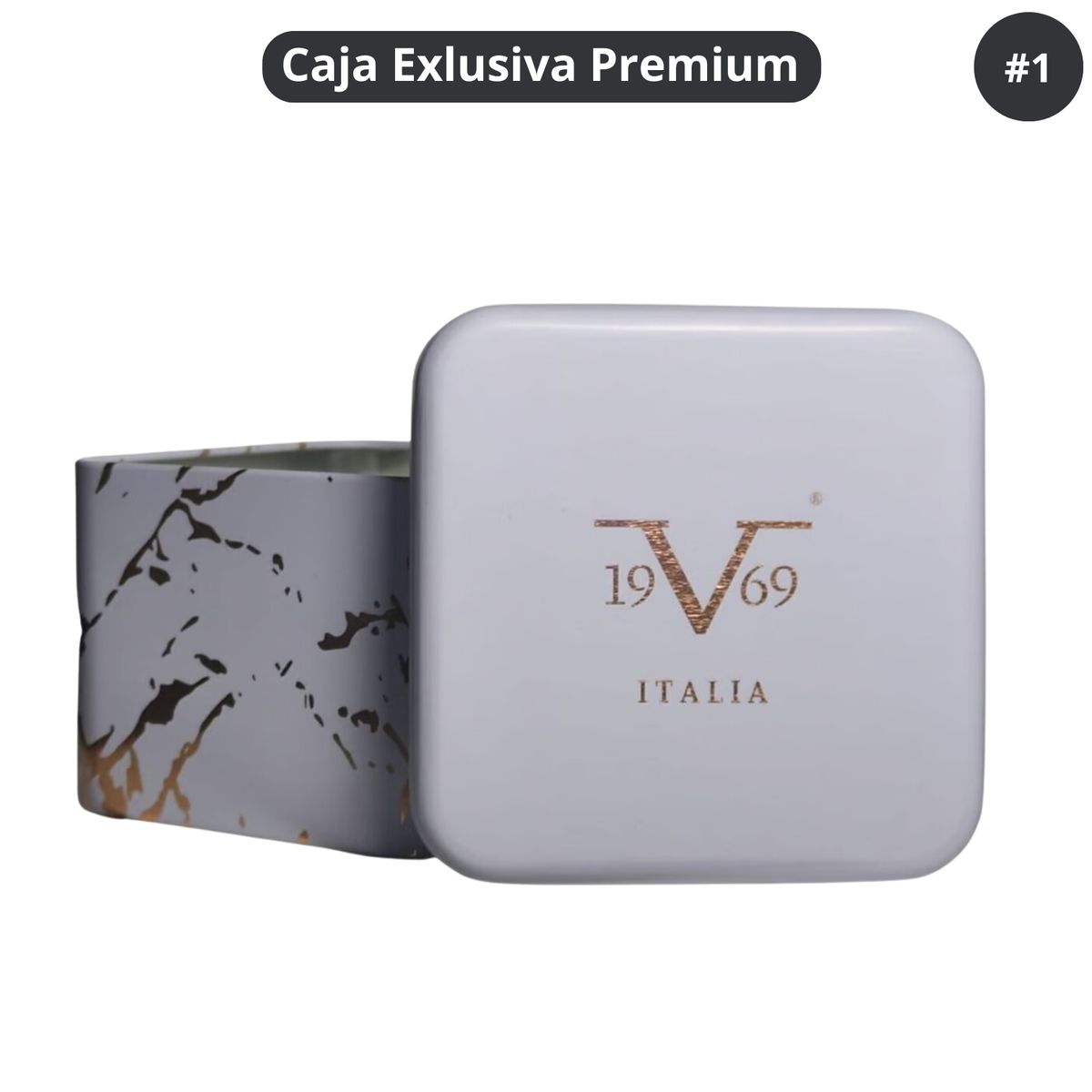 19V69 ITALIA - Reloj Mujer V1969 Italia Plateado con Blanco 175-1 + 2 COMPLEMENTOS