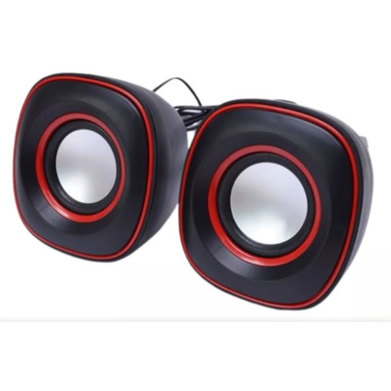GENERICO - Mini Parlantes Altavoces Plug 35mm Para Computador