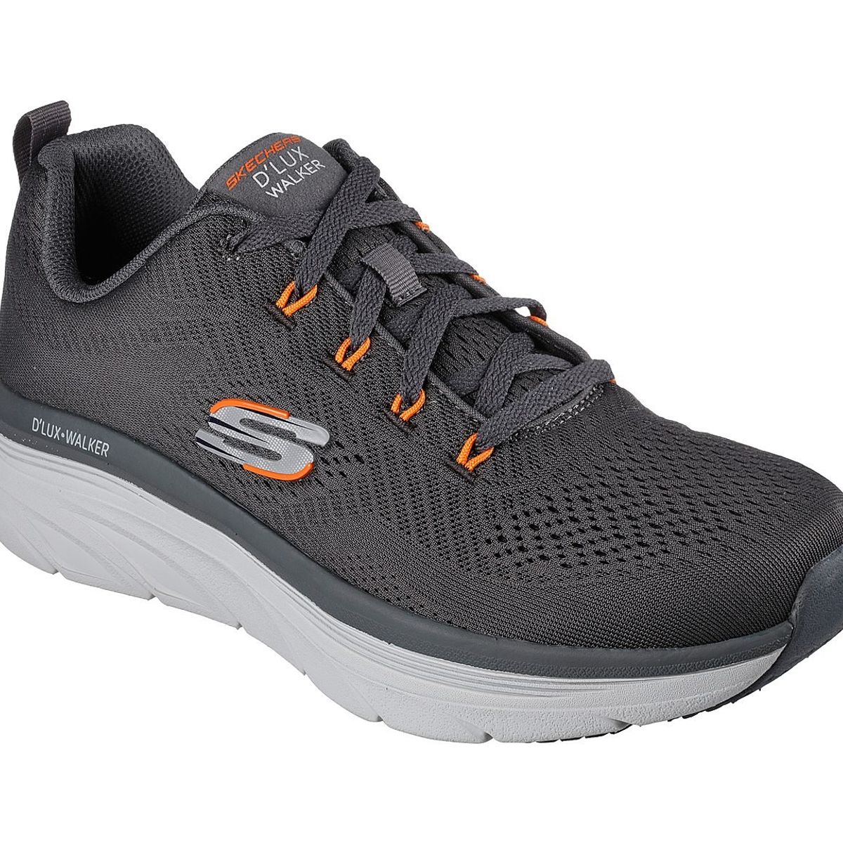 SKECHERS - Tenis Skechers Hombre Bajo Gris D Lux Walker Meerno
