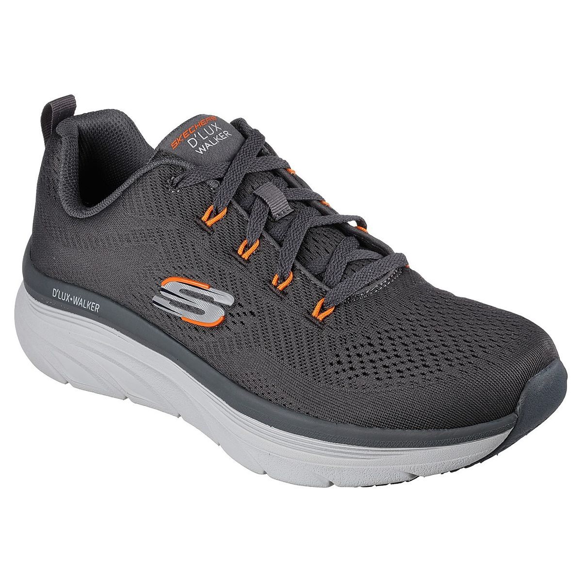 SKECHERS - Tenis Skechers Hombre Bajo Gris D Lux Walker Meerno
