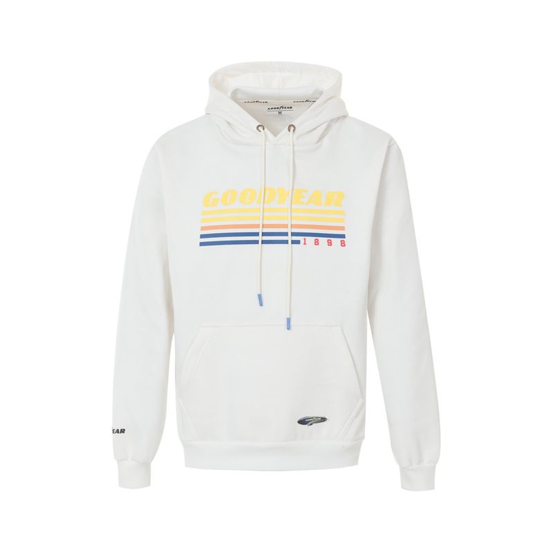 GOODYEAR - HOODIE BLANCO GOODYEAR OREGON-C