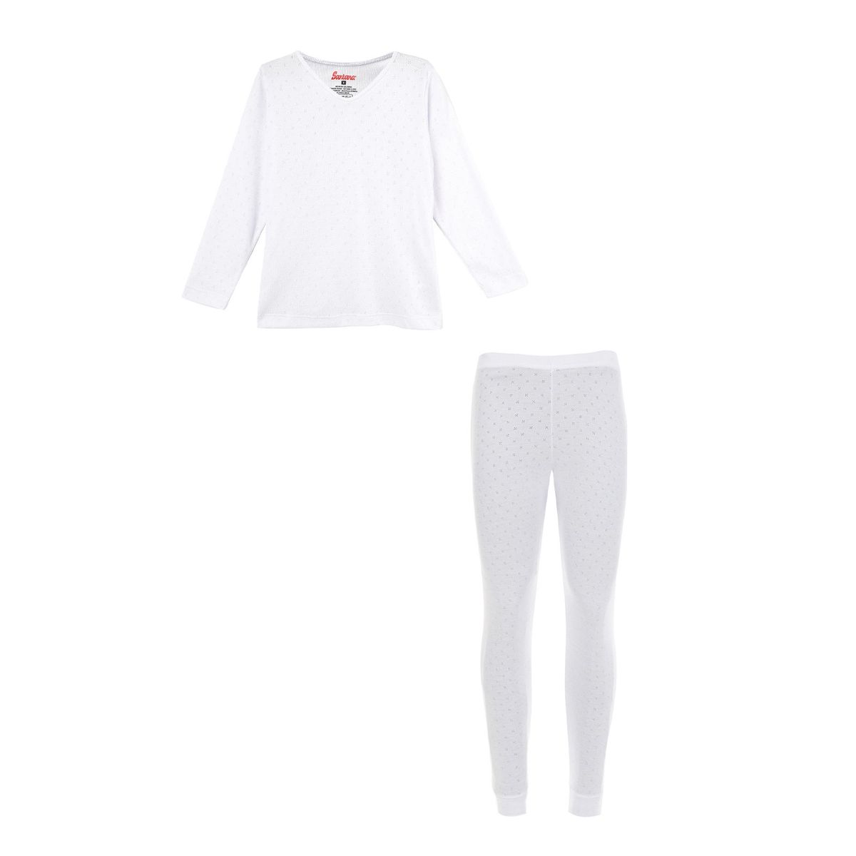 SANTANA - Conjunto Térmico Niña Santana Blanco