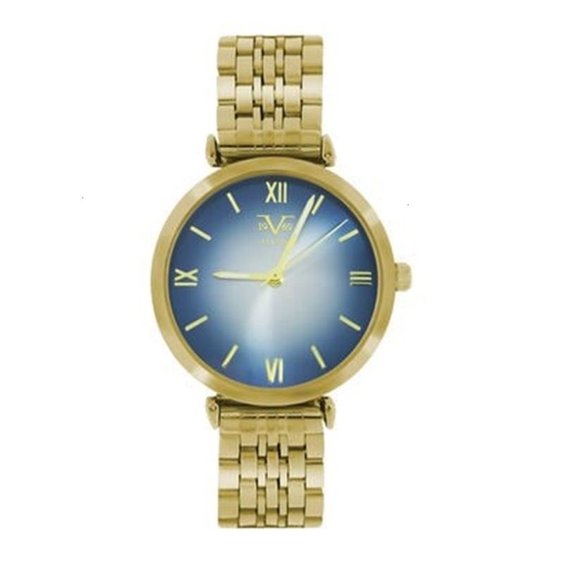 19V69 ITALIA - Reloj Mujer Dorado + 5 Complementos de Lujo Incluidos