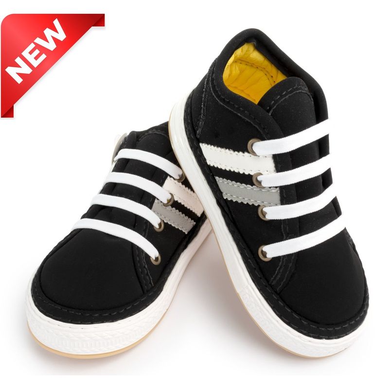 ZAPATOS PILIN - Berlín Negro + Tenis Caminante Niños + Zapatos Pilin
