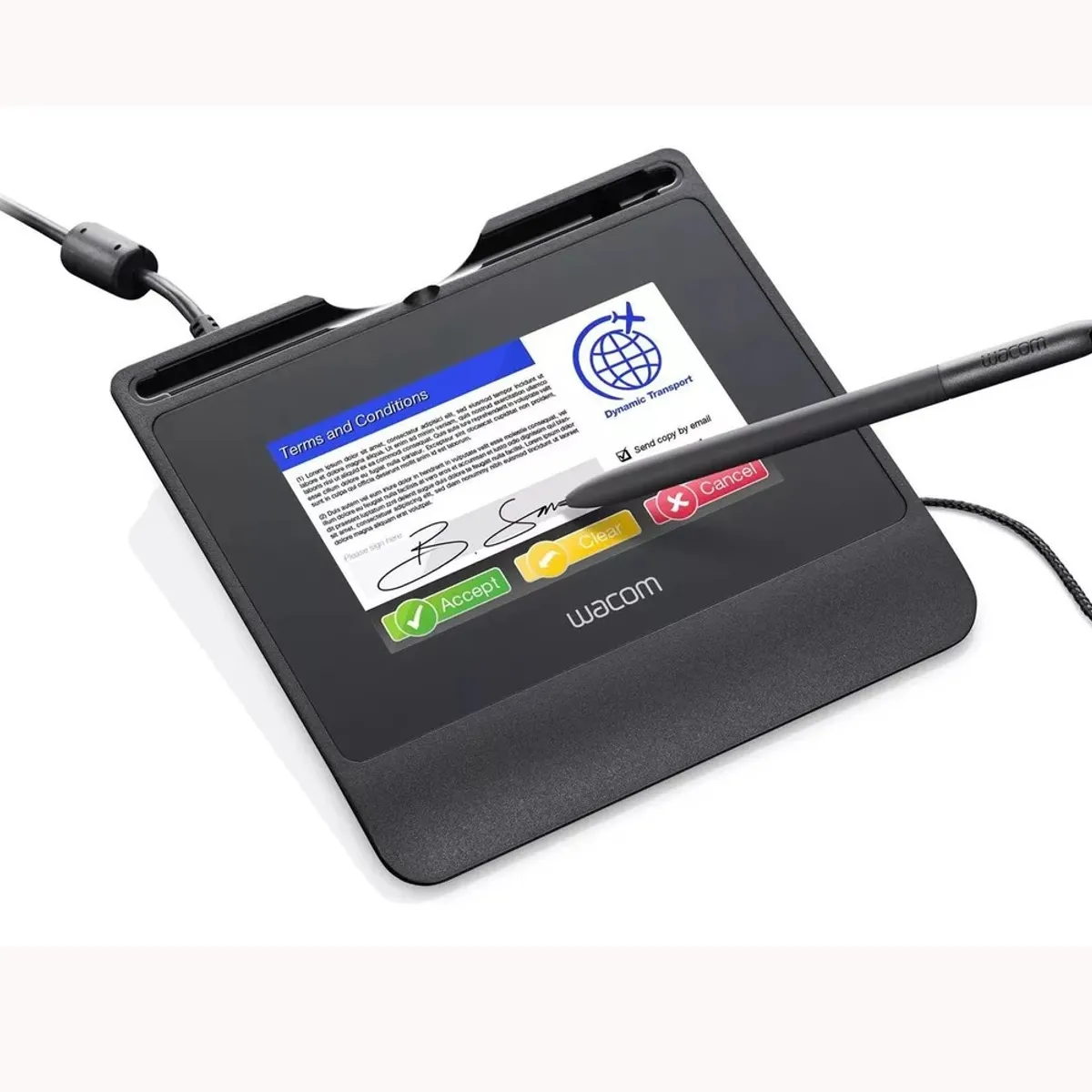 WACOM - Tableta Digitalizadora Wacom Stu-540 Negra