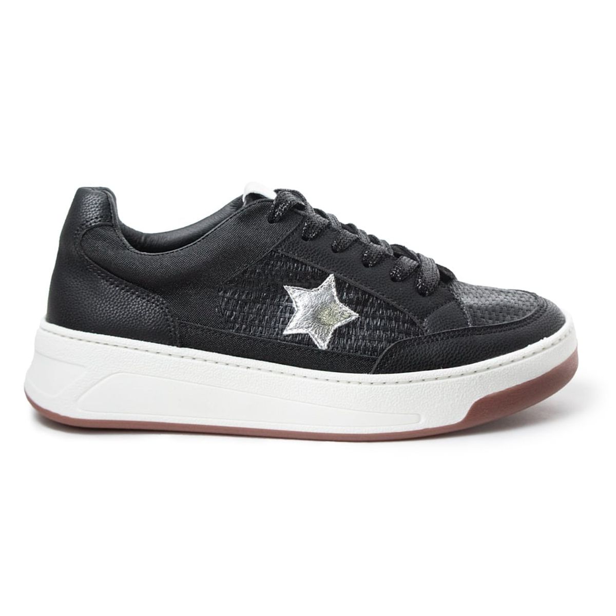 PRICE SHOES - Price Shoes Tenis Moda Mujer 882VS015SKNEGRO