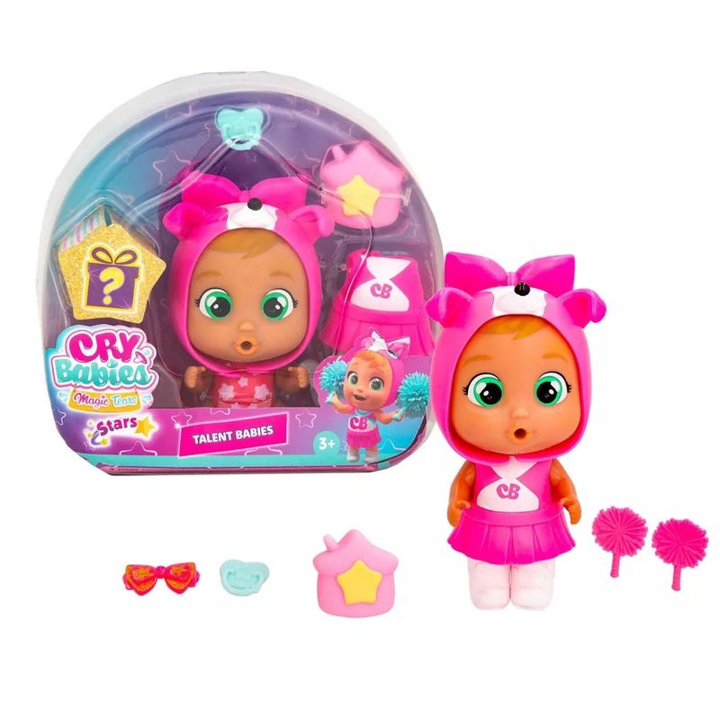 CRY BABIES - Muñeca Cry Babies Magic Tears Talent Babies Roxy Sorpresa