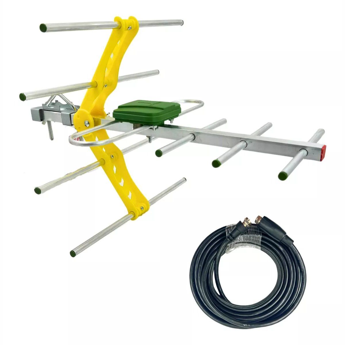 GENERICO - Antena De Aire Digital Tv Tdt Exterior Aerea Antenas Potente