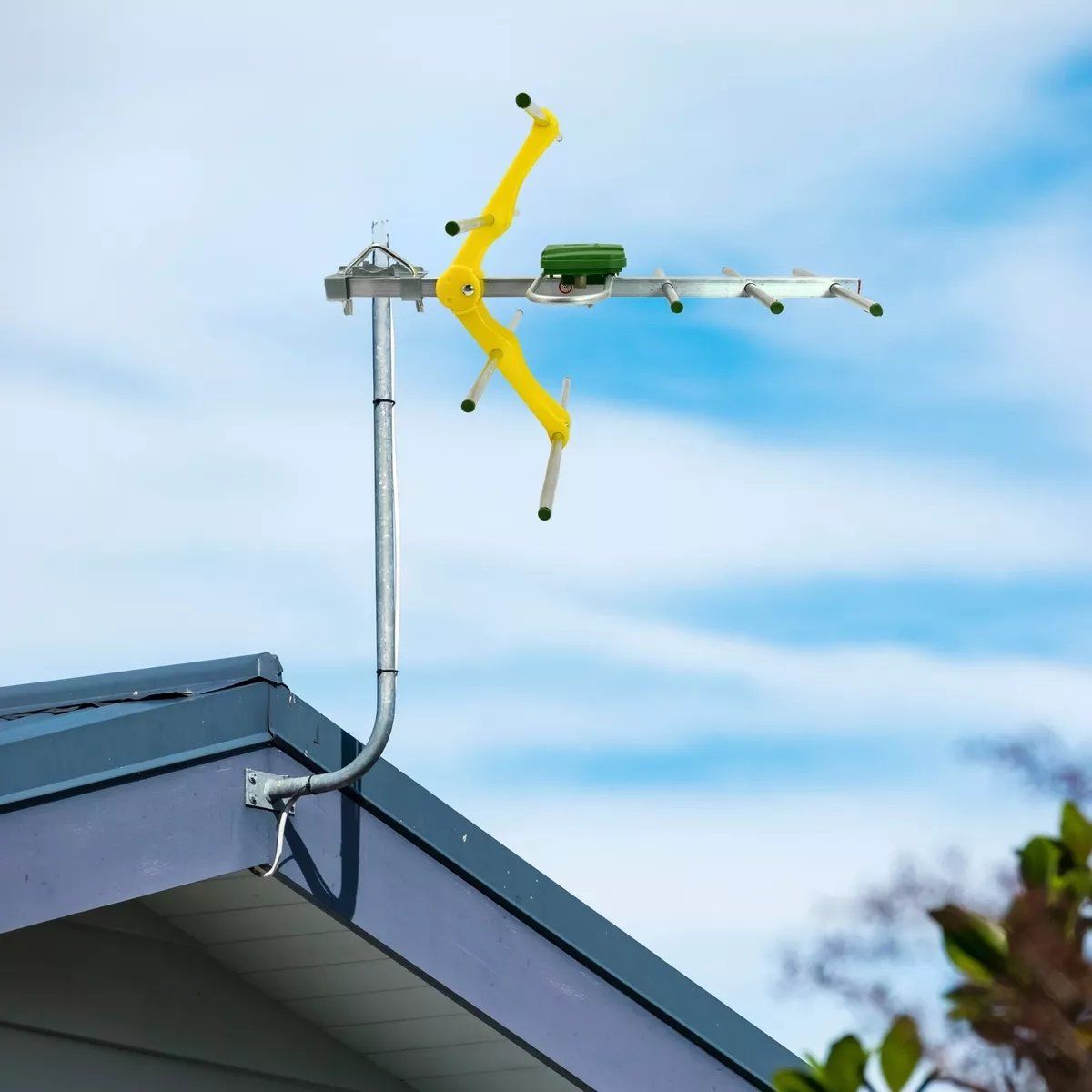 GENERICO - Antena De Aire Digital Tv Tdt Exterior Aerea Antenas Potente