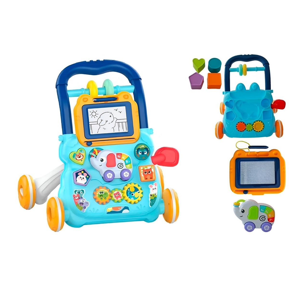 DAYOSHOP - Andadera Caminador Bebes Primeros Pasos Musical Tablero