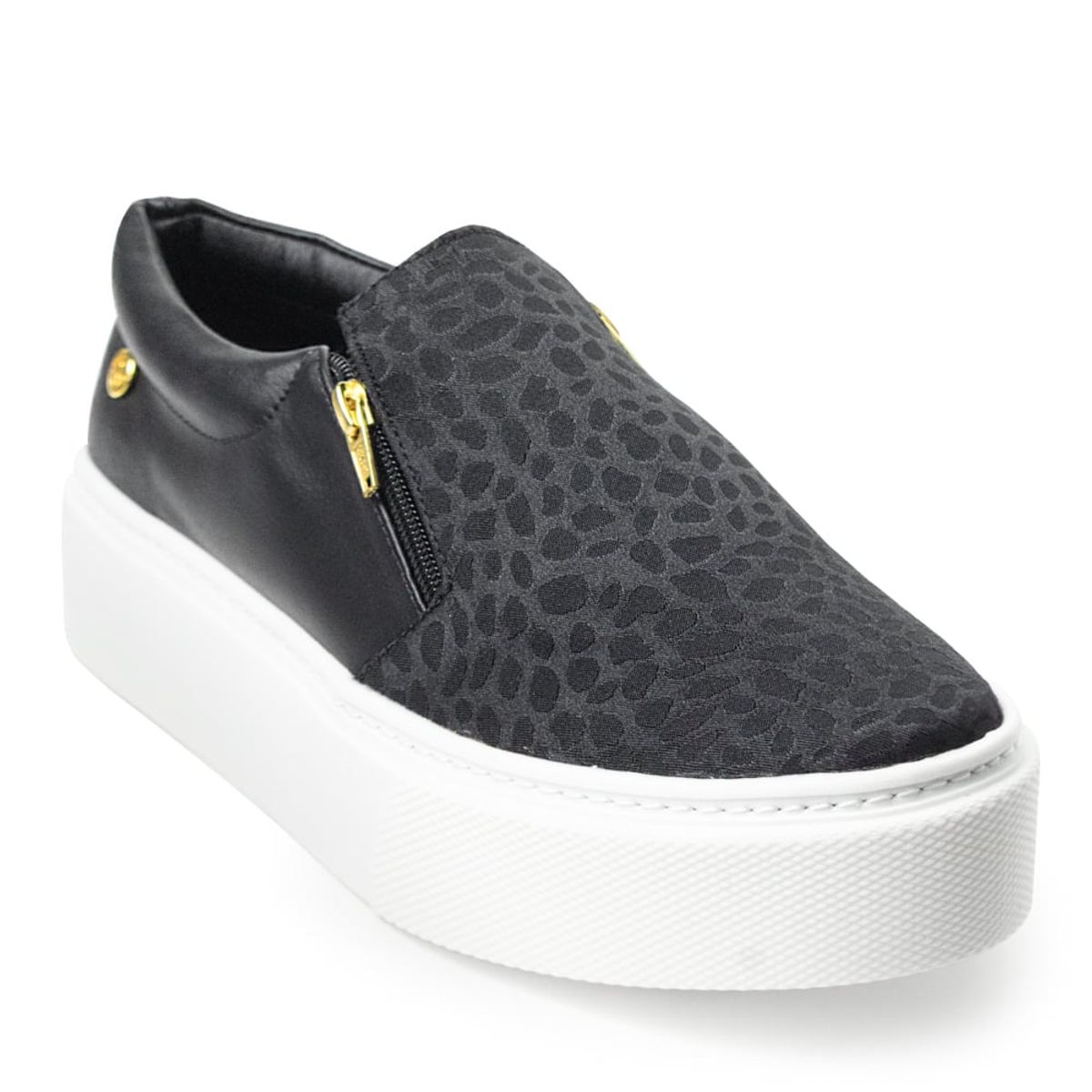 PRICE SHOES - Price Shoes Tenis Casual Mujer 882VS011NEGRO