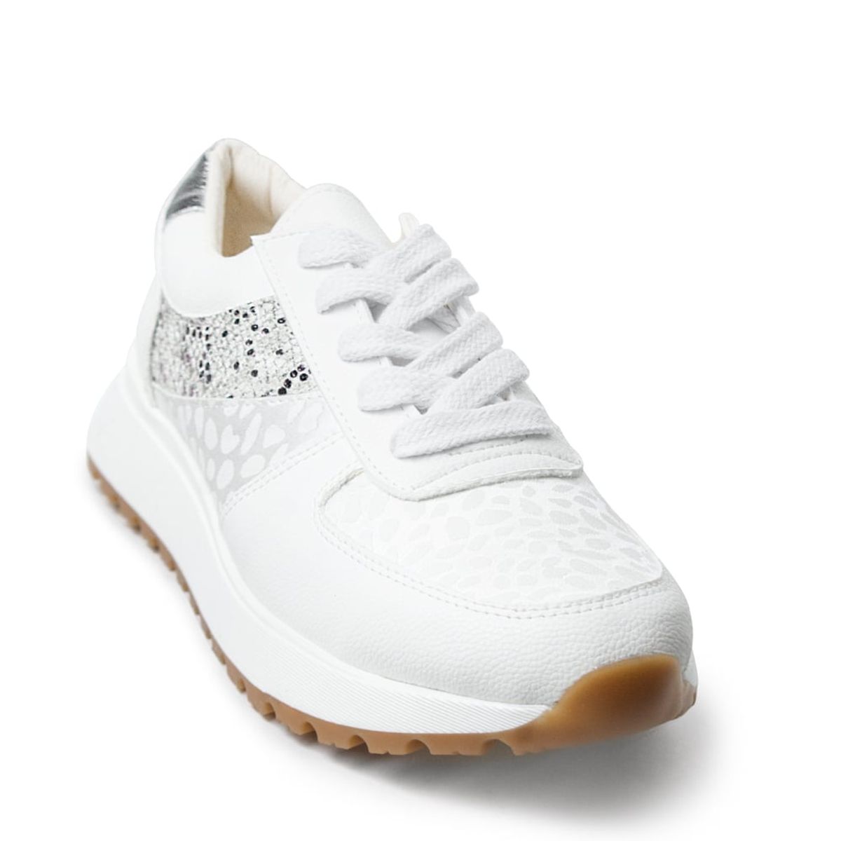 PRICE SHOES - Price Shoes Tenis Moda Mujer 882VS014SKBLANCO
