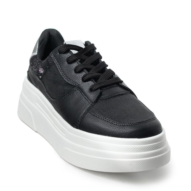 PRICE SHOES - Price Shoes Tenis Moda Mujer 882VS016SKNEGRO