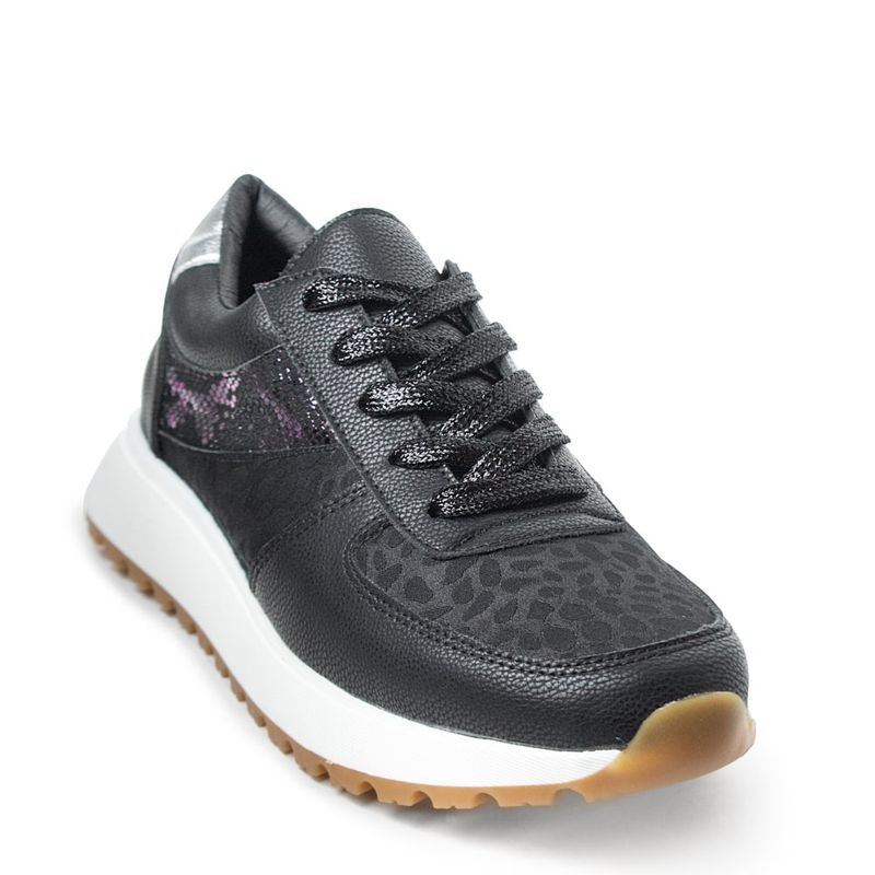 PRICE SHOES - Price Shoes Tenis Moda Mujer 882VS014SKNEGRO