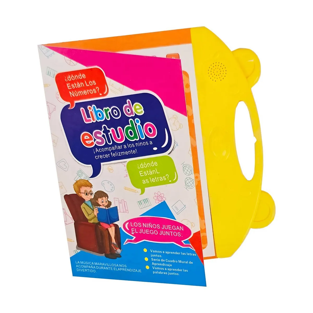 DAYOSHOP - Mi Primer Libro De Estudio Juguete Niños Sonido Interactivo