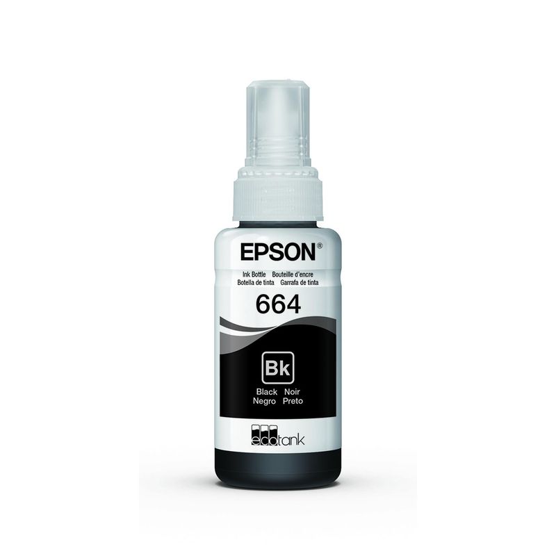 EPSON - Botella de Tinta Epson Ecofit Color Negro T664