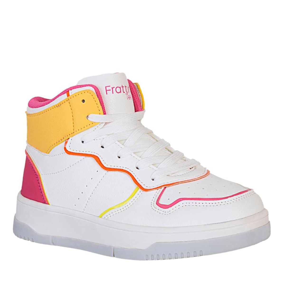 FRATTINI - Bota/botin de Niña marca FRATTINI en Color BLANCO FUCSIA  / BOTA FUZ B