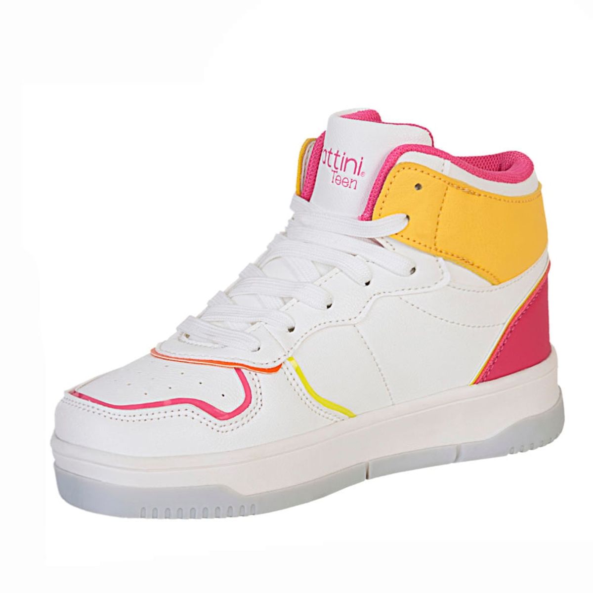 FRATTINI - Bota/botin de Niña marca FRATTINI en Color BLANCO FUCSIA  / BOTA FUZ B