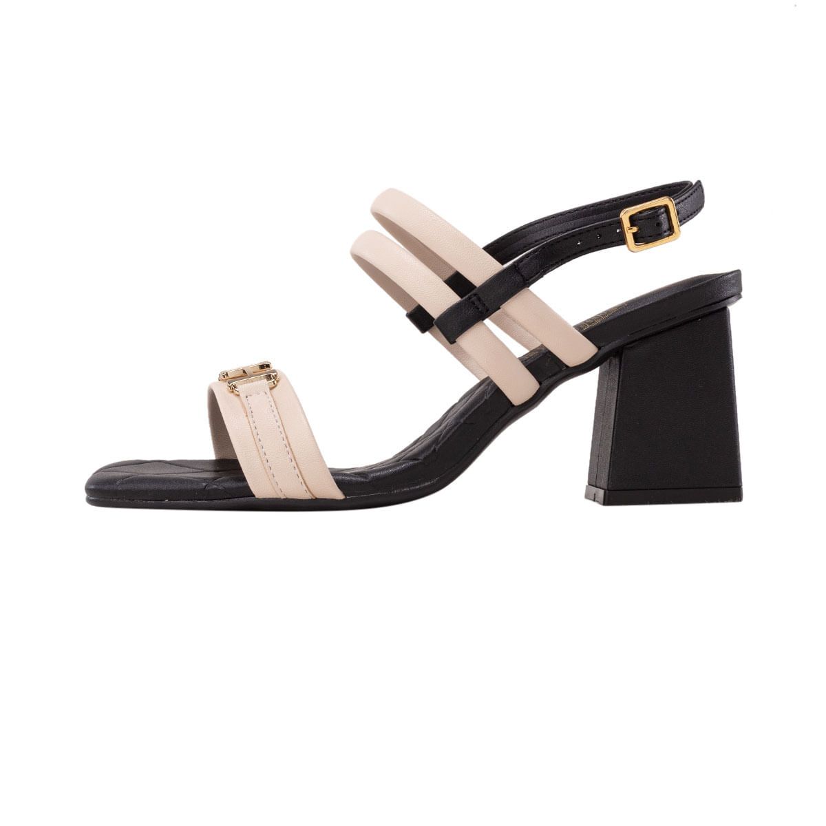 MARIO HERNANDEZ - Sandalias Barichara Negro Blanco Brisabonita