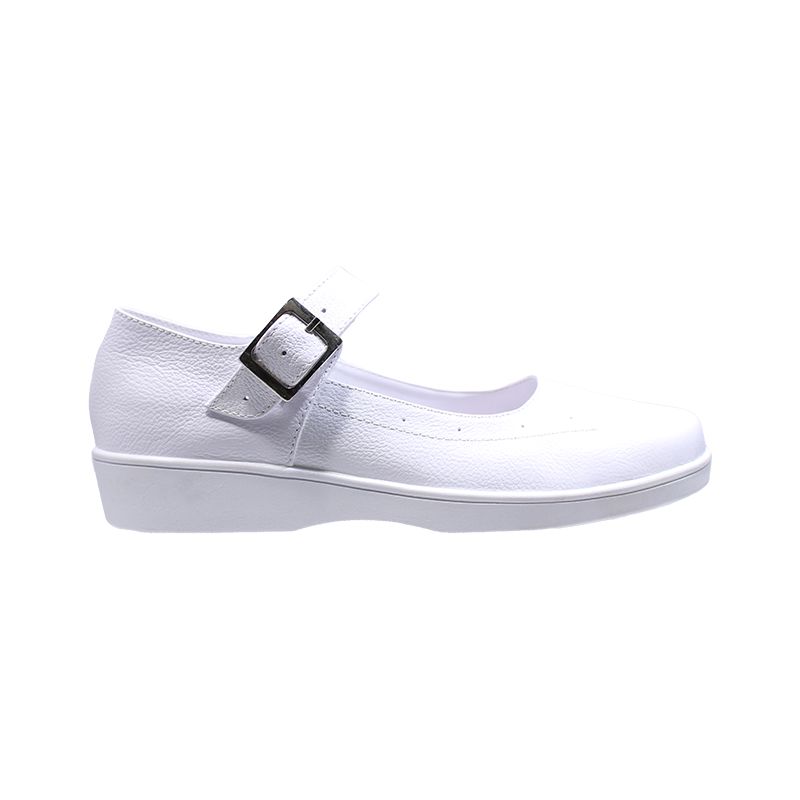 GENERICO - Zapato Cuero Suave Enfermería Ajuste Correa