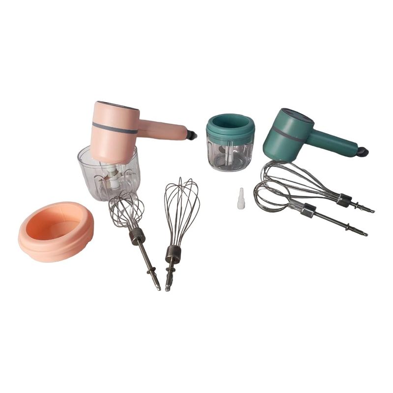 GENERICO - Batidora Recargable Inalámbrica Picatodo Mezclador Cocina