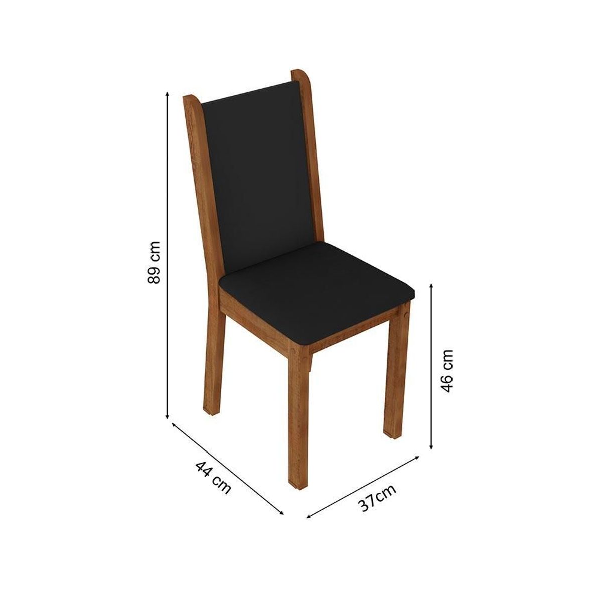 MADESA - Kit de 4 Sillas de Comedor 4291