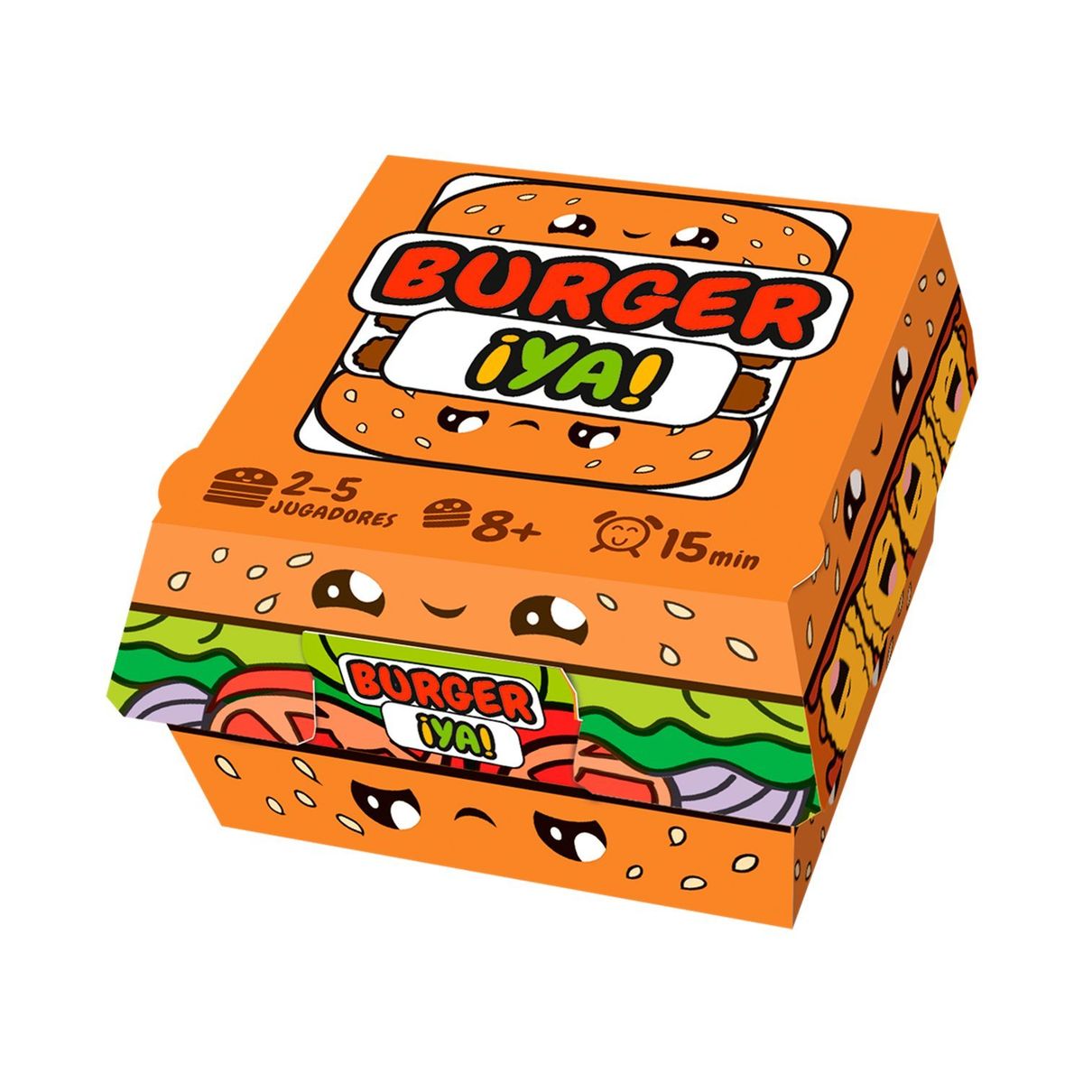 ASMODEE - Burger ¡Ya Juego De Mesa Español