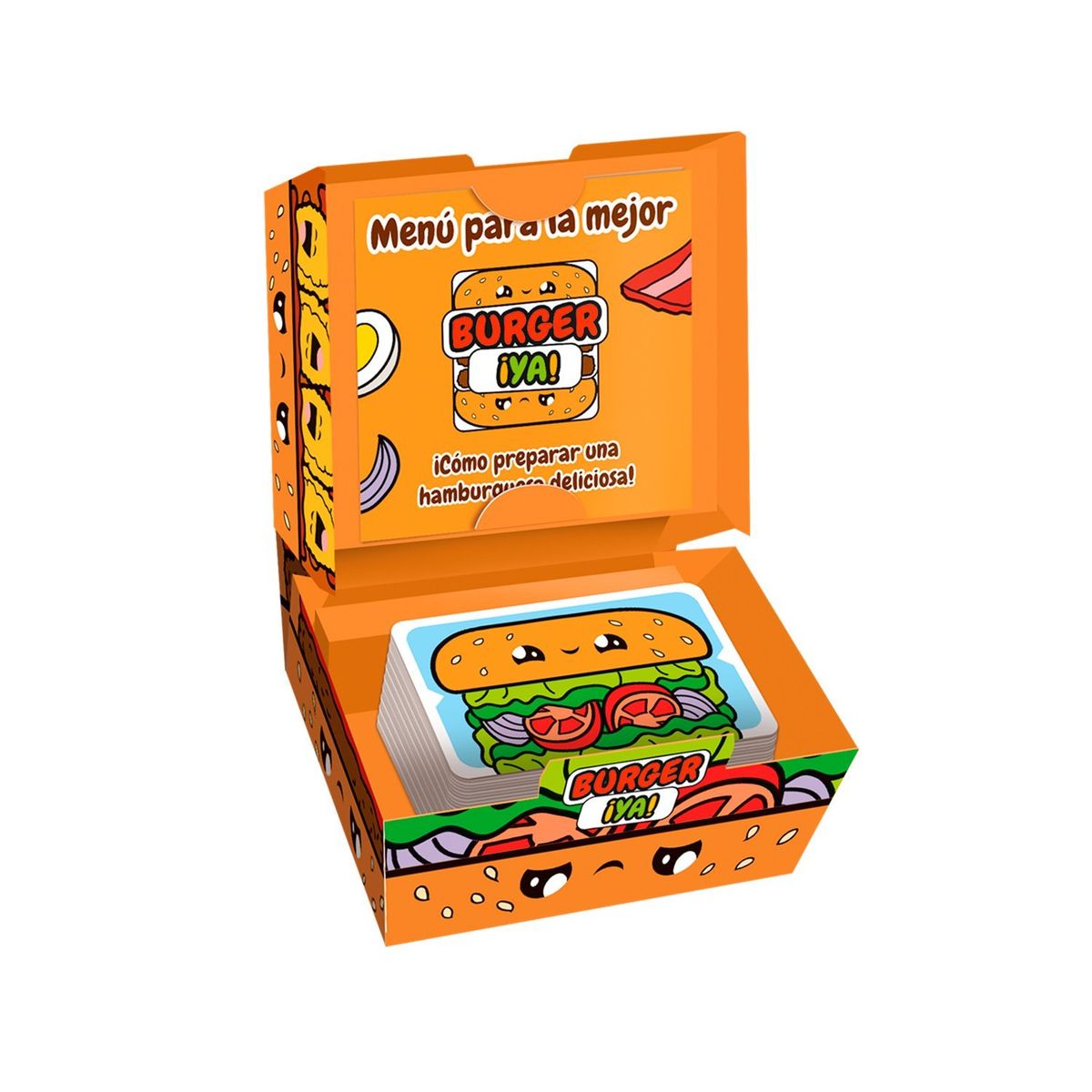 ASMODEE - Burger ¡Ya Juego De Mesa Español