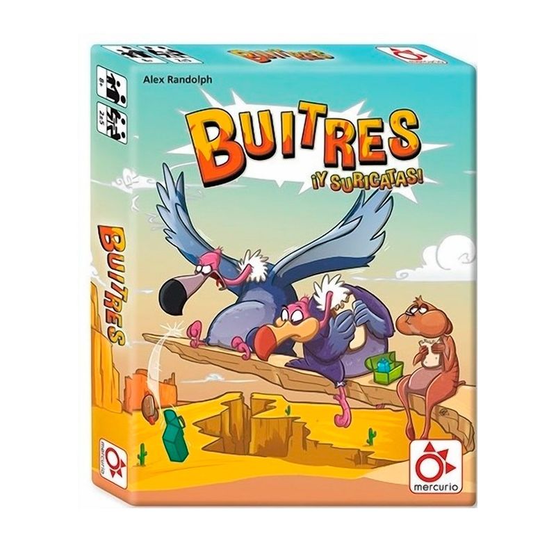 MERCURY - Buitres ¡Y Suricatas Juego De Mesa Español
