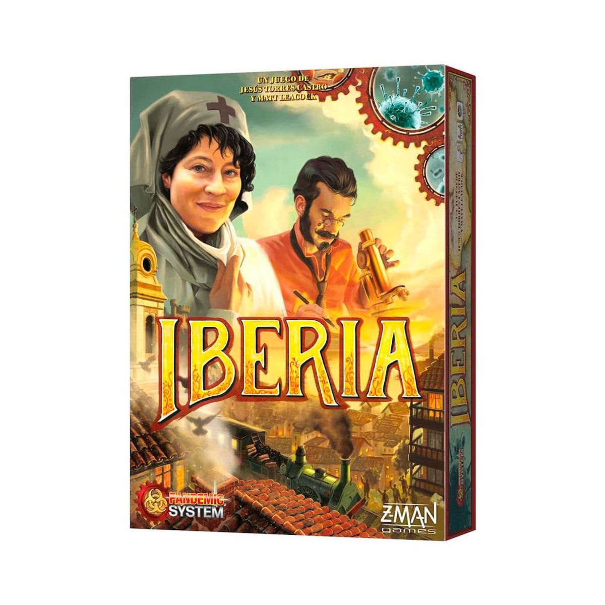 ASMODEE - Pandemic Iberia Expansión Juego De Mesa Español