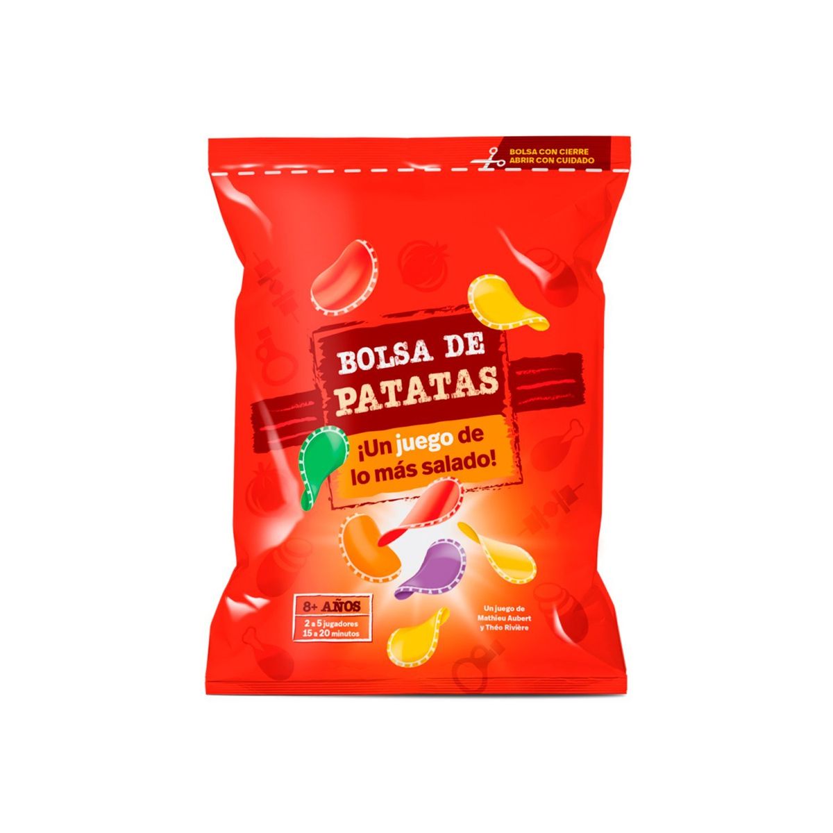 ASMODEE - Bolsa De Patatas Juego De Mesa Español