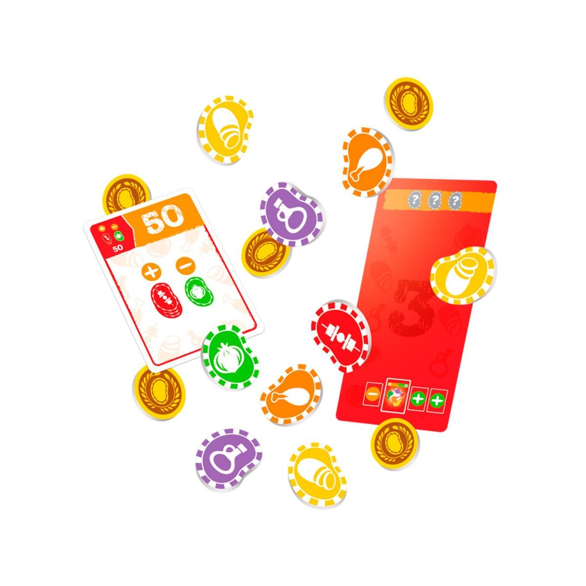 ASMODEE - Bolsa De Patatas Juego De Mesa Español