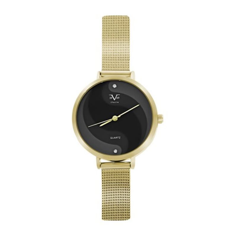 19V69 ITALIA - Reloj Mujer Dorado + 5 Complementos de Lujo Incluidos