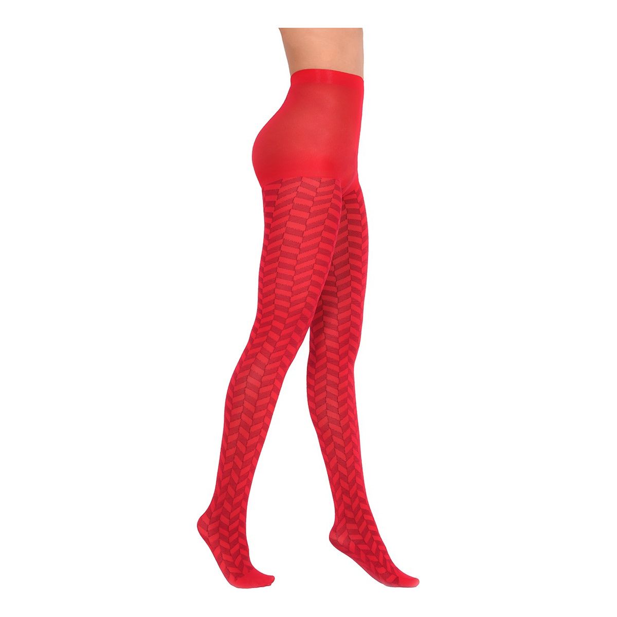 RITCHI - Panty Media Opaca para Mujer Ritchi Soft Touch Estampado Comodidad y Estilo